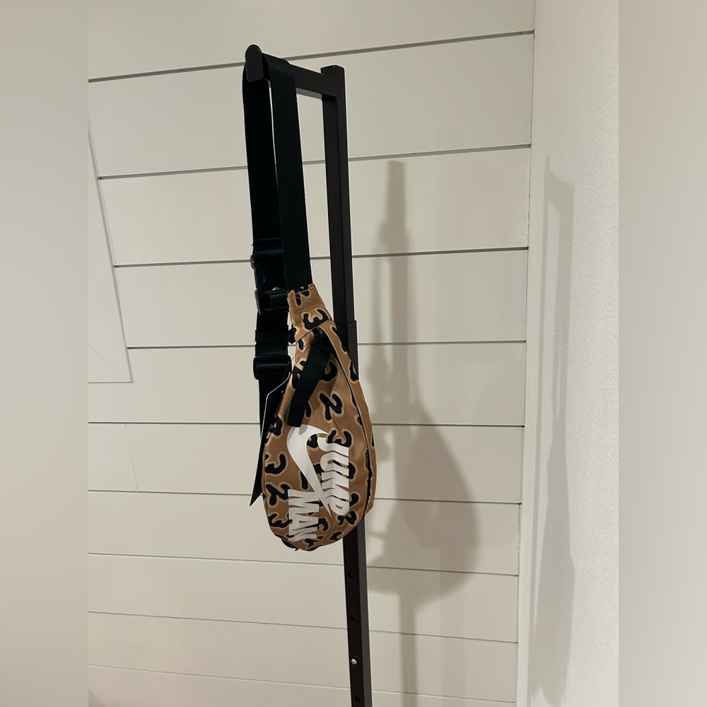 Cheetah print jump man Nike Fannypack